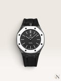 AP × Swatch ROYAL POP｜ブラックフォージドカーボン×ブラックラバー｜12時モデル