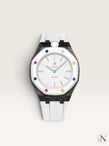 AP × Swatch ROYAL POP｜ホワイトフォージドカーボン×ホワイトラバー｜12時モデル