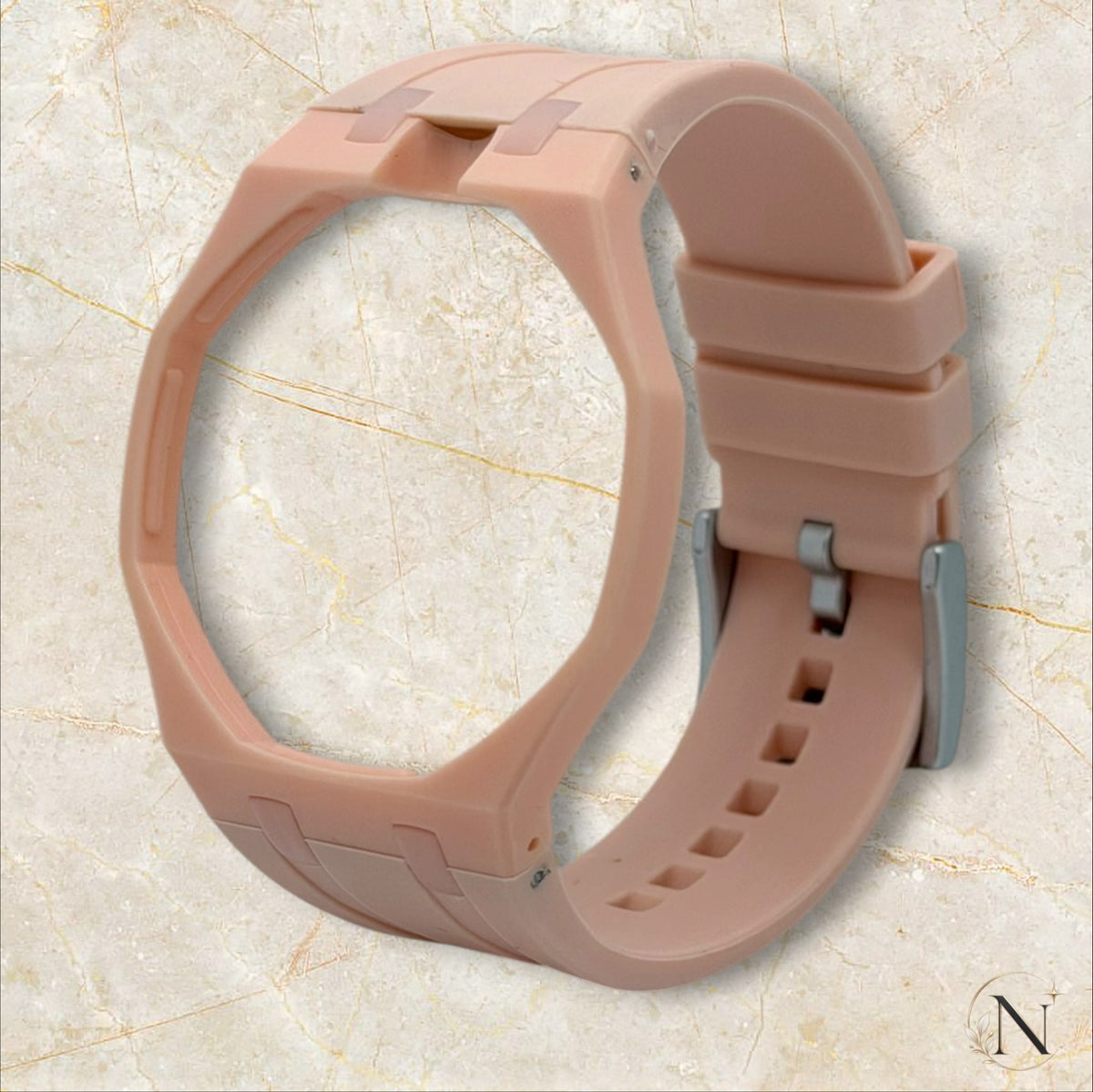 AP × Swatch ROYAL POP｜セラミック×ラバー ピンク｜12時モデル