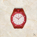 AP × Swatch ROYAL POP｜セラミック×ラバー レッド｜12時モデル