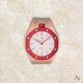 AP × Swatch ROYAL POP｜セラミック×ラバー ピンク｜12時モデル