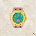 AP × Swatch ROYAL POP｜セラミック×ラバー ピンク×レッド｜3時モデル