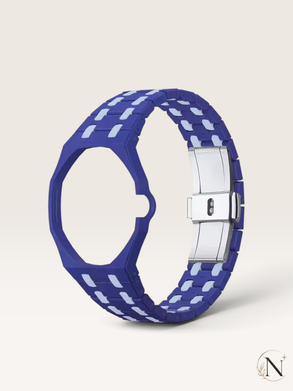 AP × Swatch ROYAL POP｜フルセラミック スモーキーブルー×ライトブルー｜12時モデル