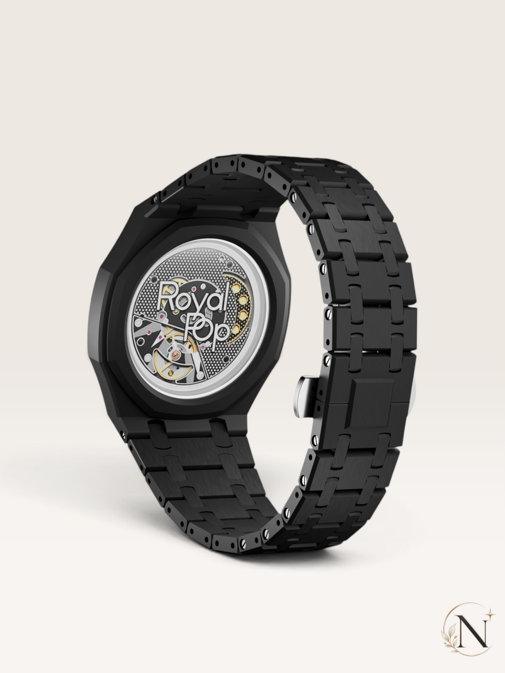 AP × Swatch ROYAL POP｜プレミアムフルセラミック ブラック｜12時モデル