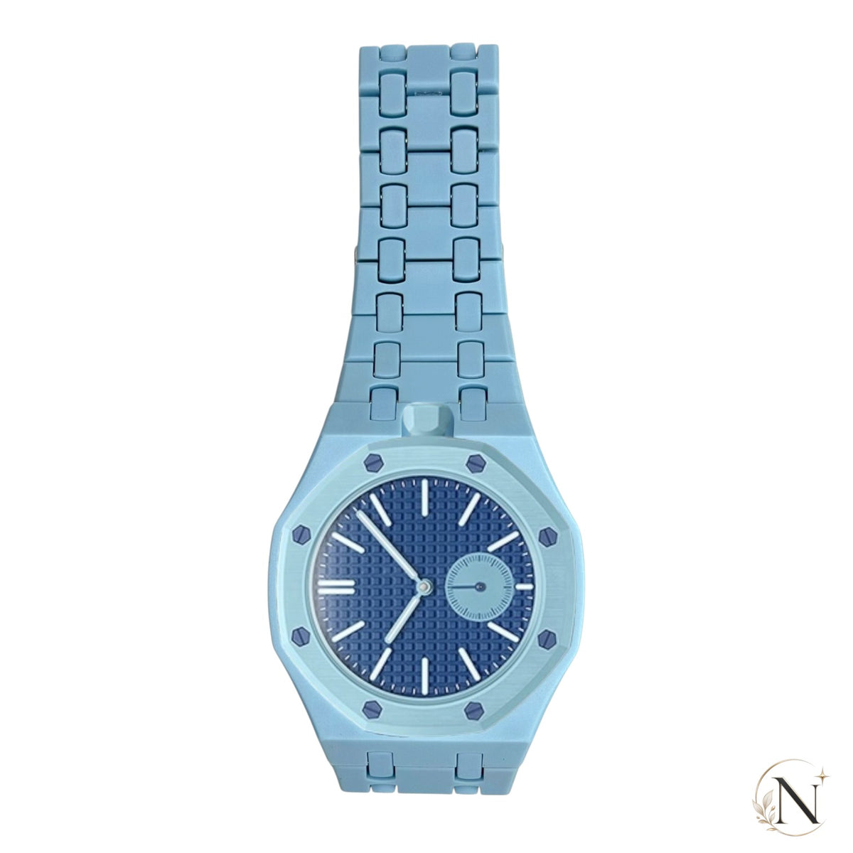 AP × Swatch ROYAL POP｜フルセラミック ライトブルー｜12時モデル