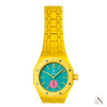 AP × Swatch ROYAL POP｜フルセラミック イエロー｜3時モデル