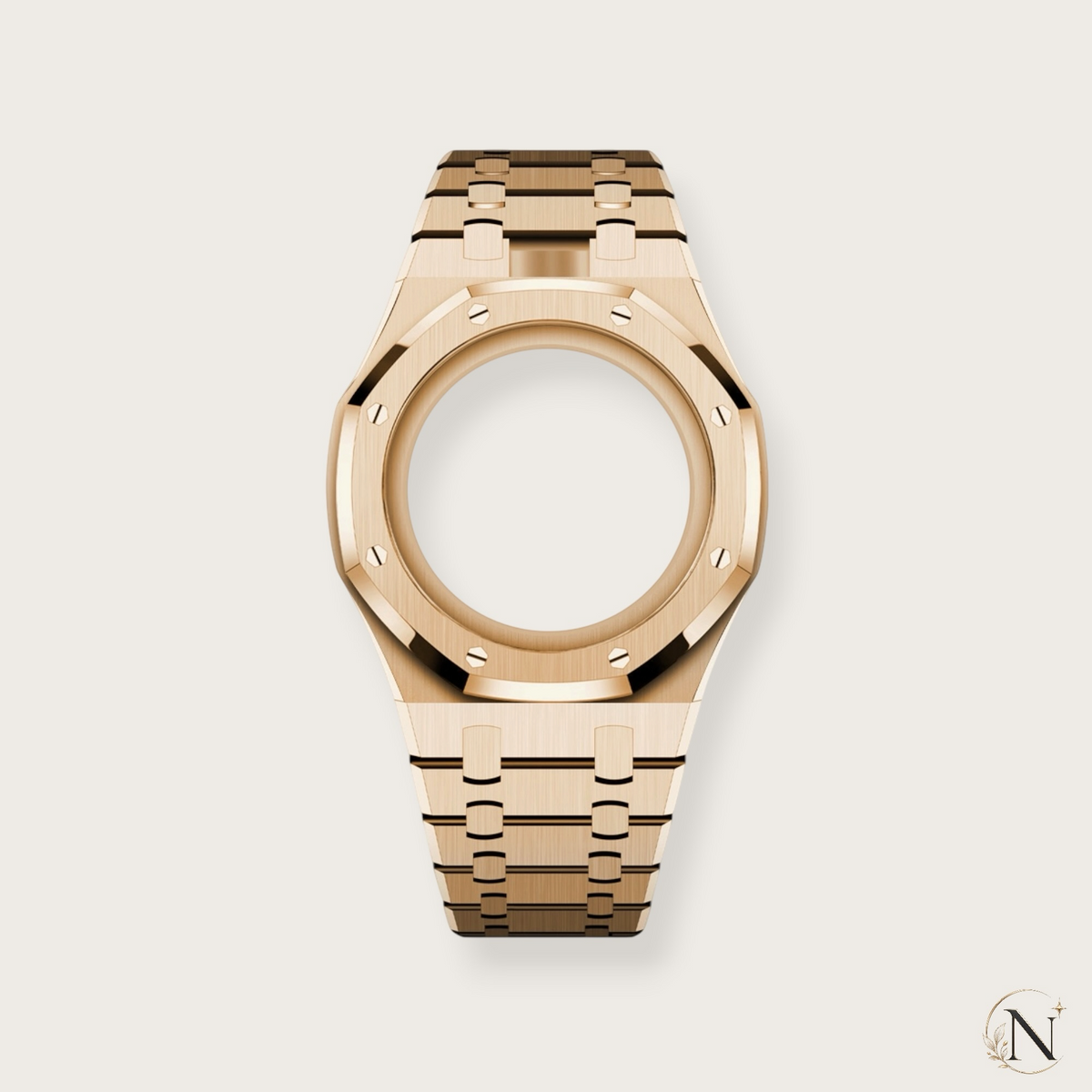 AP × Swatch ROYAL POP｜プレミアムフルステンレス ローズゴールド｜12時モデル